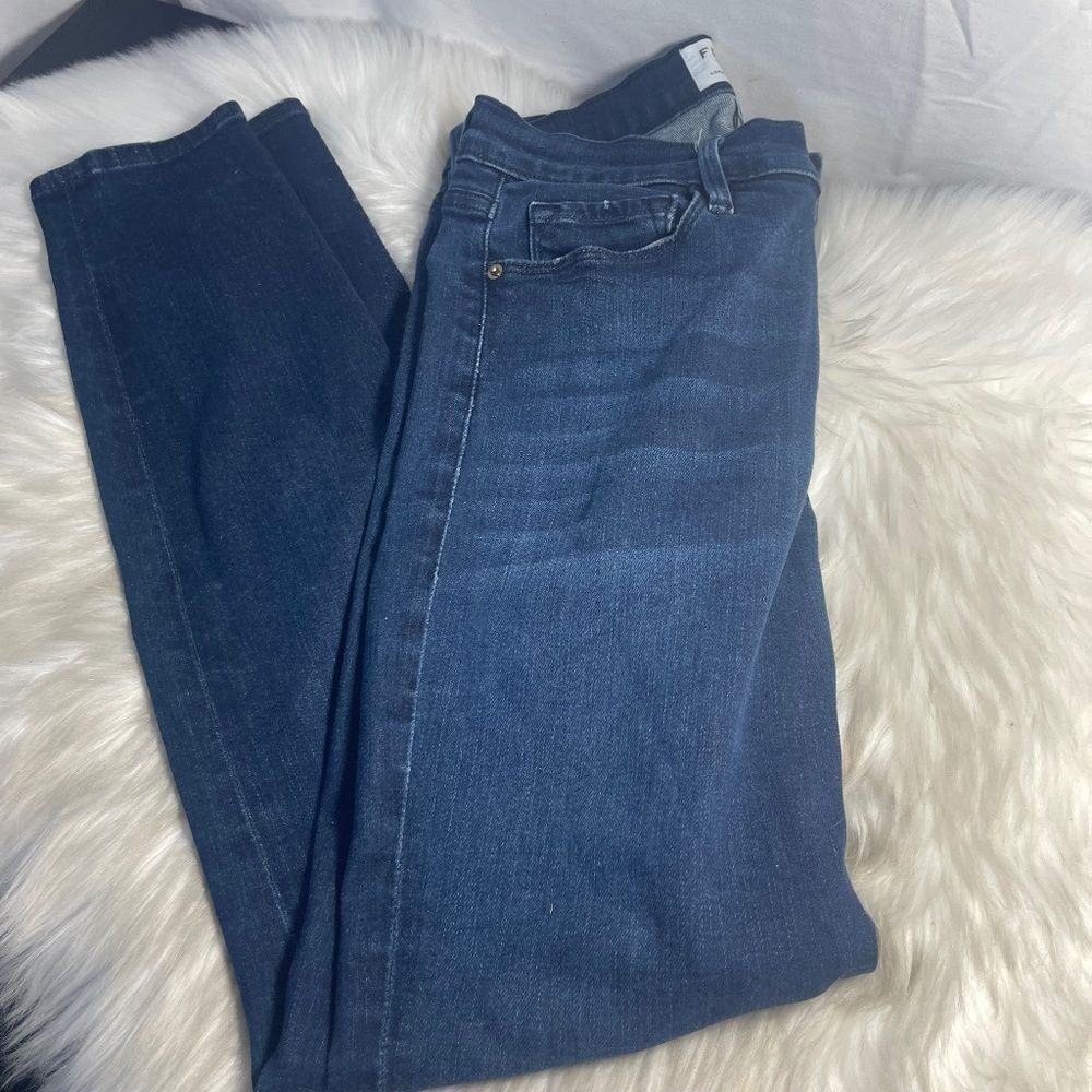 Frame Denim‎ Le Skinny De Jeanne Crop Jeans Sz 29 - Picture 2 of 14